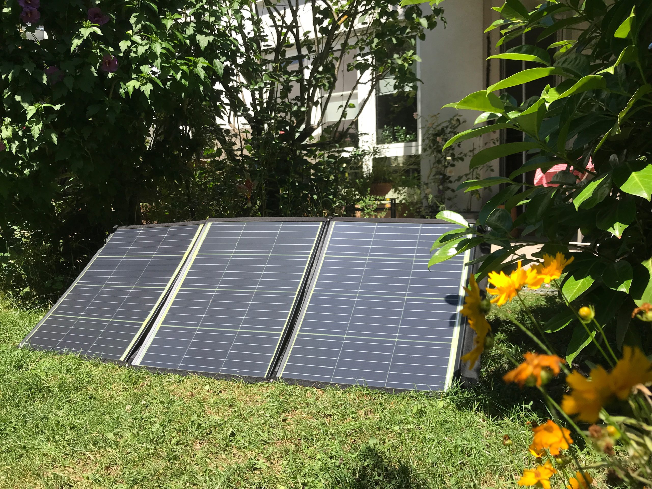 Solarenergie im Konzeptgarten