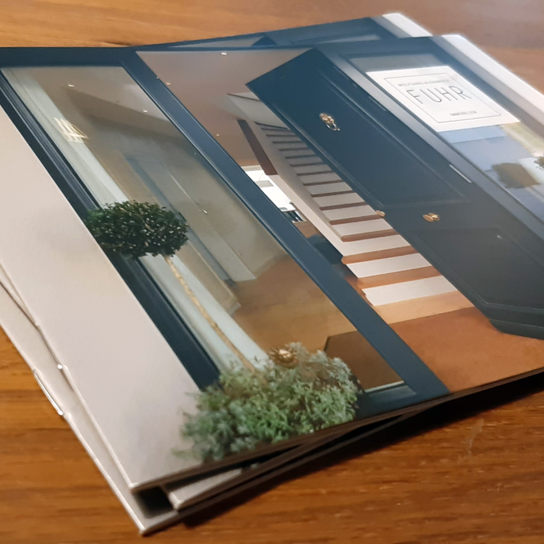 Marketingberatung, Webseite und Unternehmensbroschüre für einen Immobilienmakler